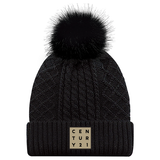 Jacquard Cable Knit Toque